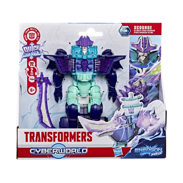 TRANSFORMERS ΦΙΓΟΥΡΑ CYBERWORLD ULTIMATE SCOURGE PIRATE SHIP