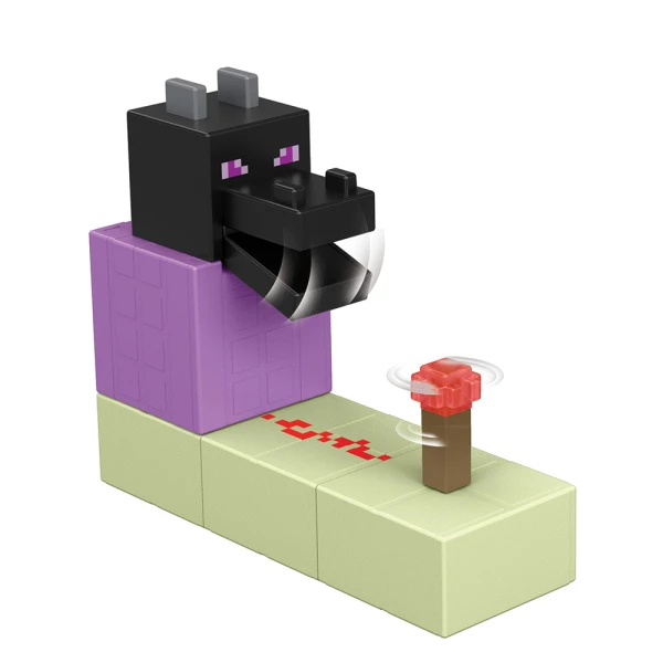 MINECRAFT REDSTONE CHARGED ΒΑΣΙΚΗ ΦΙΓΟΥΡΑ ΜΕ ΑΞΕΣΟΥΑΡ ENDER DRAGON CHOMP