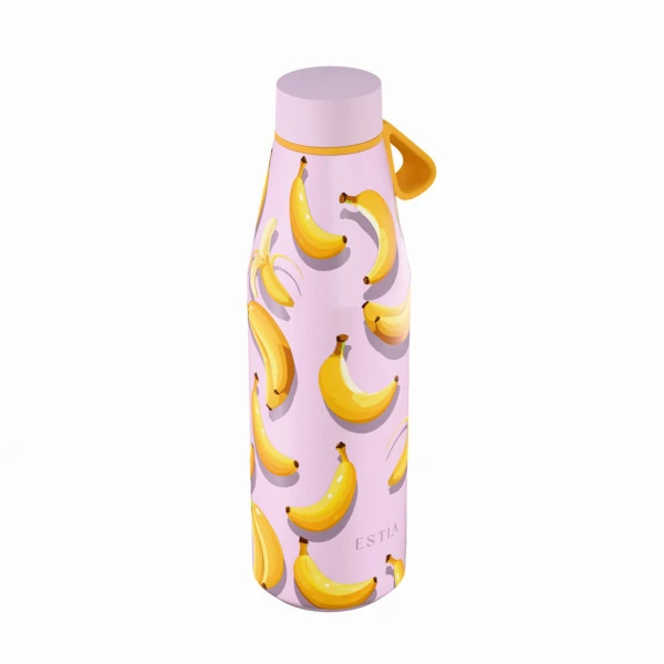 ESTIA HOME ART ΘΕΡΜΟΣ FLOW SAVE THE AEGEAN 500ml BANANA MOOD
