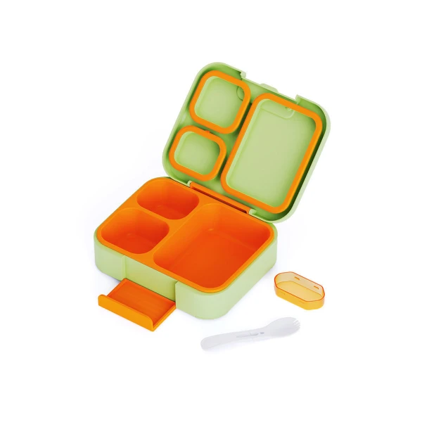 LUNCH BOX SAVE THE AEGEAN 1040ml 3 REMOVABLE COMPARTMENTS DINO EXPLORER