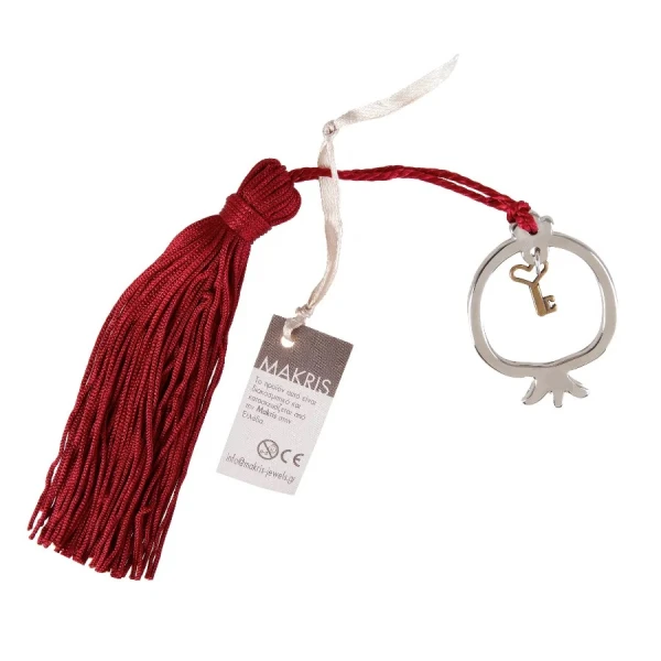 POMEGRANATE LUCKY CHARM OUTLINE 4.5×3.5 cm – 2 COLORS