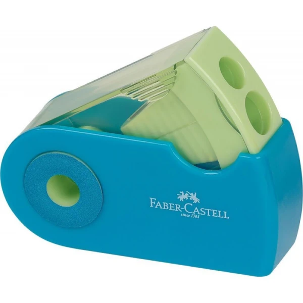 FABER-CASTELL ΔΙΠΛΗ ΞΥΣΤΡΑ SLEEVE - 3 ΧΡΩΜΑΤΑ