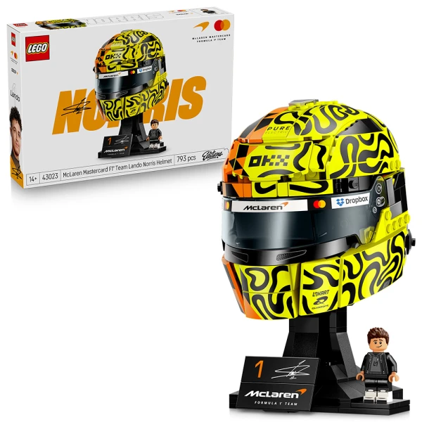 LEGO® EDITIONS VEHICLES McLAREN MASTERCARD F1 TEAM LANDO NORRIS HELMET