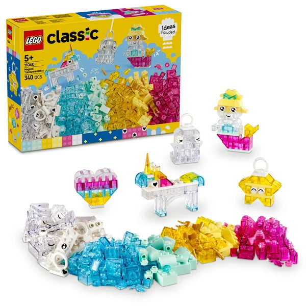 LEGO® CLASSIC MAGICAL TRANSPARENT BOX