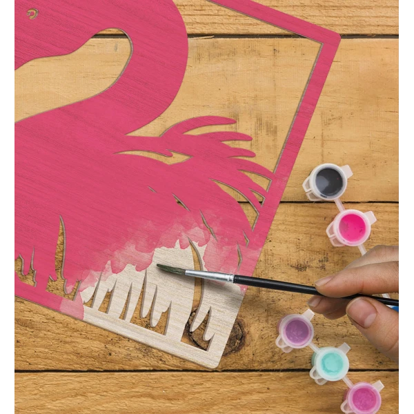 SPLAT PLANET ΞΥΛΙΝΟ ΣΕΤ ΖΩΓΡΑΦΙΚΗΣ FLAMINGO 