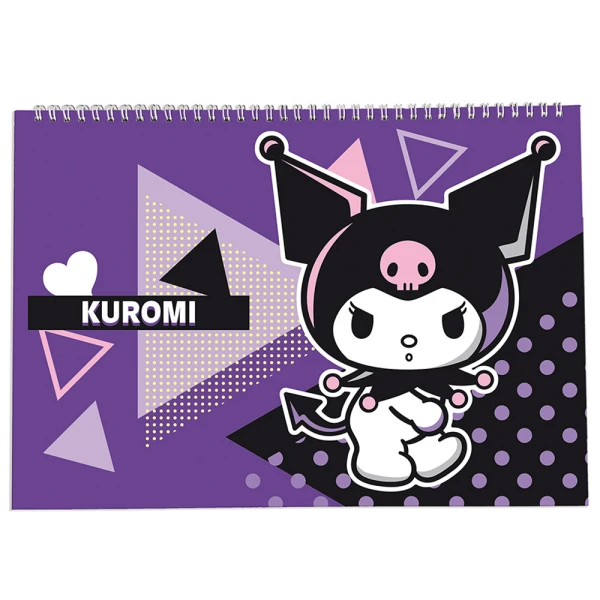 ΜΠΛΟΚ ΖΩΓΡΑΦΙΚΗΣ Α4 30 ΦΥΛΛΑ KUROMI - 5 ΣΧΕΔΙΑ