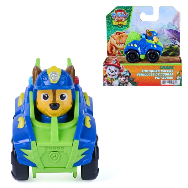 PAW PATROL DINO MOVIE PUP SQUAD RACERS - 6 ΣΧΕΔΙΑ