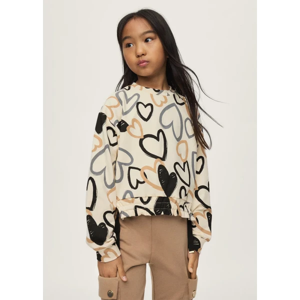MAYORAL FLEECE PRINTED  MACCHIATO