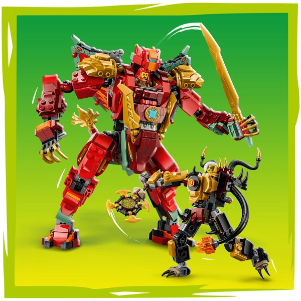 LEGO® NINJAGO® DRAGON MECH ΜΕΤΑΜΟΡΦΩΣΗ ΤΗΣ ΓΟΥΑΪΛΝΤΦΑΪΡ