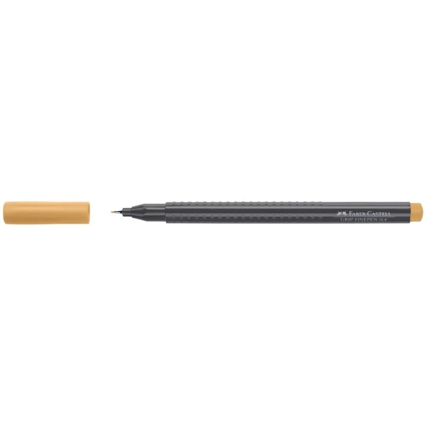 FABER-CASTELL MARKER GRIP FINEPEN 0.4mm BEIGE