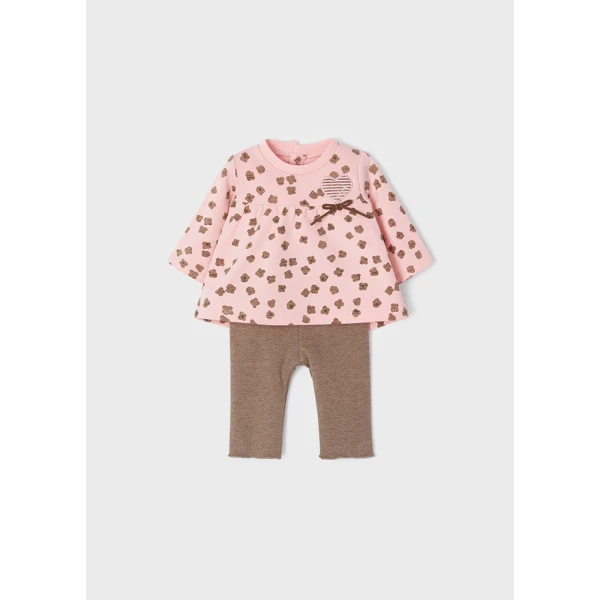 MAYORAL SET 4 pcs LONG PINK
