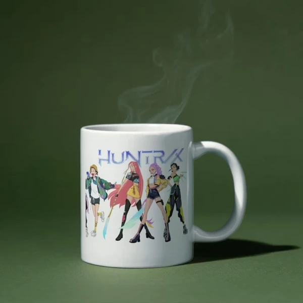ΚΕΡΑΜΙΚΗ ΚΟΥΠΑ 325ml HUNTRIX K-POP DEMON HUNTERS