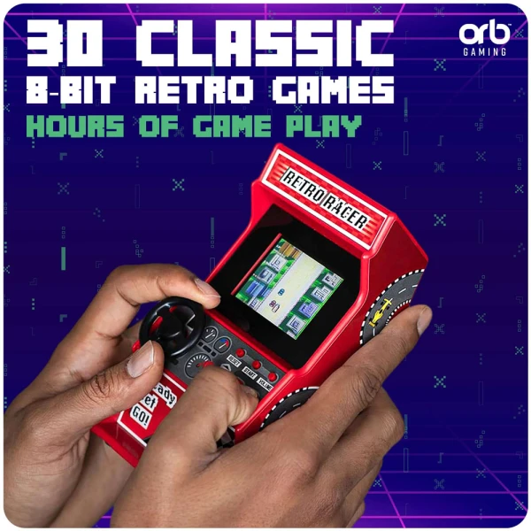 THUMBS UP - ORB ΜΙΝΙ ΦΟΡΗΤΗ ΡΕΤΡΟ ΚΟΝΣΟΛΑ ARCADE ΑΓΩΝΩΝ ΤΑΧΥΤΗΤΑΣ