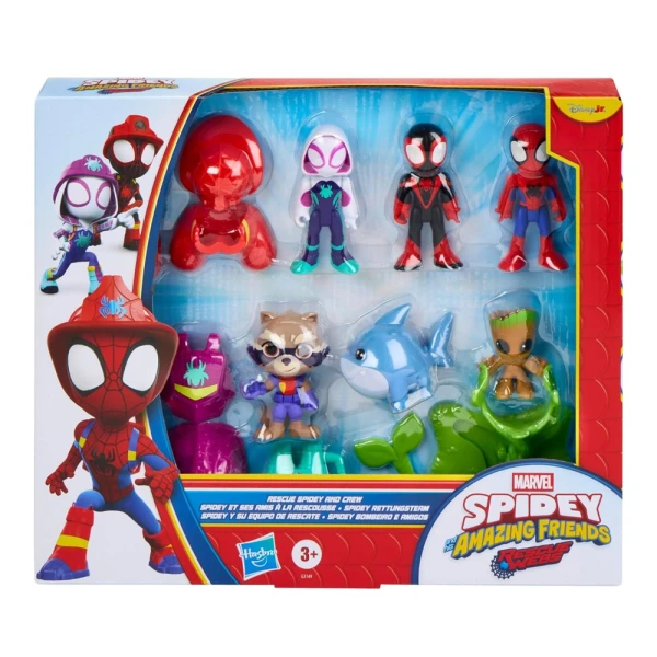 SPIDEY SAF RESCUE ΣΕΤ ΦΙΓΟΥΡΕΣ ΔΡΑΣΗΣ