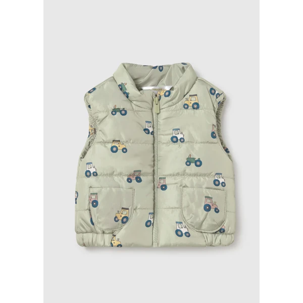 MAYORAL TRACKSUIT 3 PIECES VEST GREEN