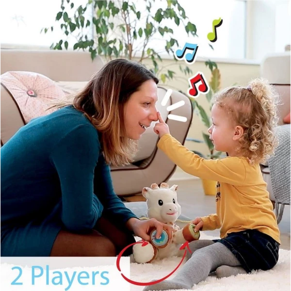 SOPHIE LA GIRAFE TOUCH AND MUSIC PLAY PLUSH GIRAFE