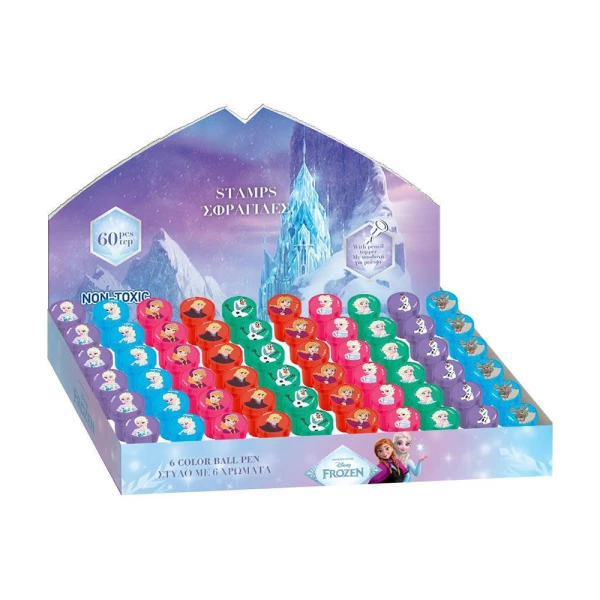 STAMPS FROZEN - 5 DESIGNS
