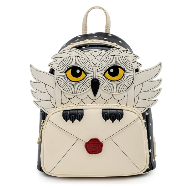 LOUNGEFLY HARRY POTTER HEDWIG HOWLER MINI BACKPACK (HPBK0129)