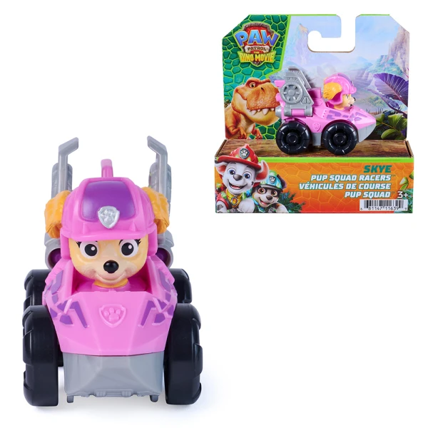 PAW PATROL DINO MOVIE PUP SQUAD RACERS - 6 ΣΧΕΔΙΑ