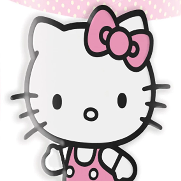 EMBOSSED HELLO KITTY CERAMIC MUG – PINK