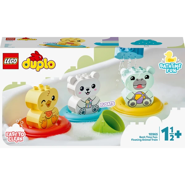 LEGO® DUPLO® ΔΙΑΣΚΕΔΑΣΗ ΣΤΟ ΜΠΑΝΙΟ: ΤΡΕΝΟ ΖΩΩΝ ΠΟΥ ΕΠΙΠΛΕΕΙ