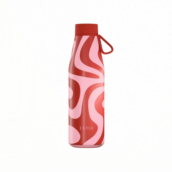 ESTIA HOME ART ΘΕΡΜΟΣ FLOW SAVE THE AEGEAN 500ml CORAL WAVES