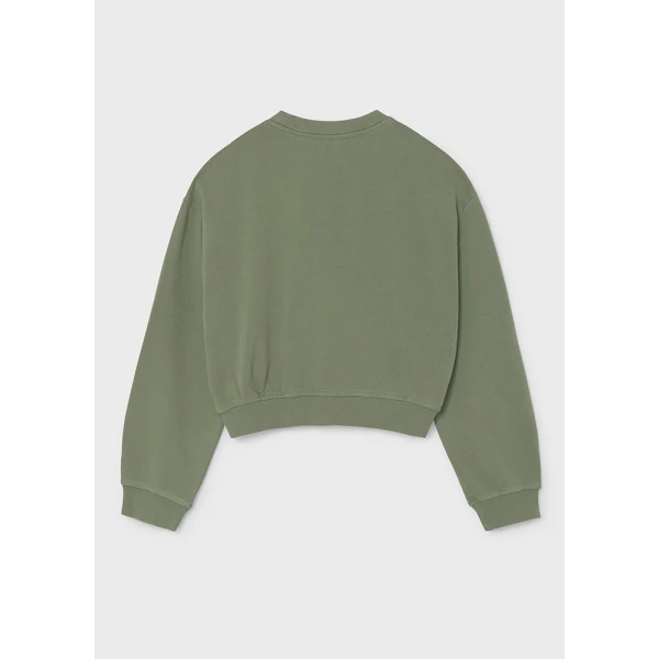 MAYORAL FLEECE APPLIQUÉ EMBROIDERY  GREEN