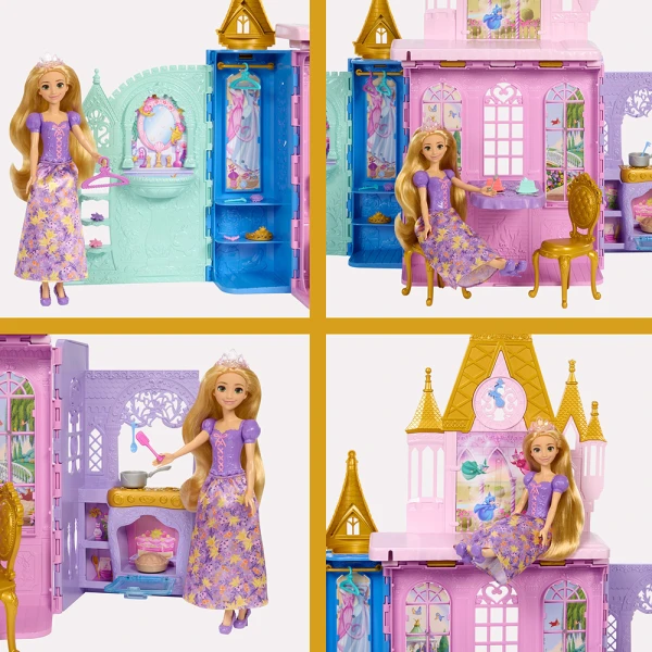 DISNEY PRINCESS ΠΡΙΓΚΙΠΙΚΟ ΚΑΣΤΡΟ ΒΑΛΙΤΣΑΚΙ & ΚΟΥΚΛΑ