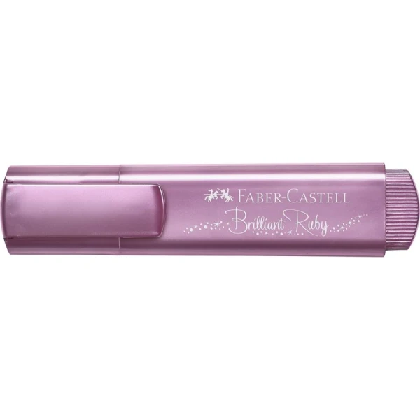 FABER-CASTELL HIGHLIGHTER METALLIC RUBY