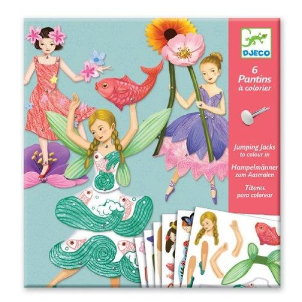 DJECO MAKING PUPPETS FAIRIES