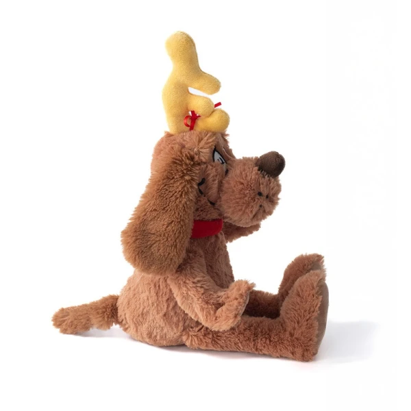 PLUSH GRINCH DOG MAX 32 cm WITH COLLAR