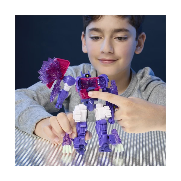 TRANSFORMERS ΦΙΓΟΥΡΑ CYBERWORLD ULTIMATE SHOCKWAVE DINO