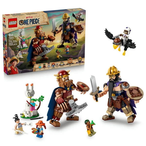 LEGO ONE PIECE ΝΤΟΡΙ VS. ΜΠΡΟΓΚΙ ΓΙΓΑΝΤΕΣ ΤΟΥ ΛΙΤΛ ΓΚΑΡΝΤΕΝ