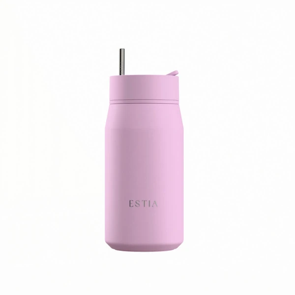 ESTIA HOME ART ΘΕΡΜΟΣ LENS SAVE THE AEGEAN 360ml LAVENDER