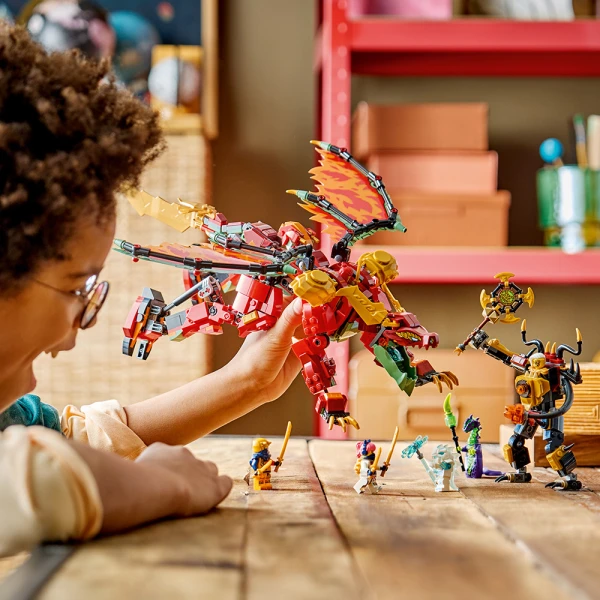 LEGO® NINJAGO® DRAGON MECH ΜΕΤΑΜΟΡΦΩΣΗ ΤΗΣ ΓΟΥΑΪΛΝΤΦΑΪΡ