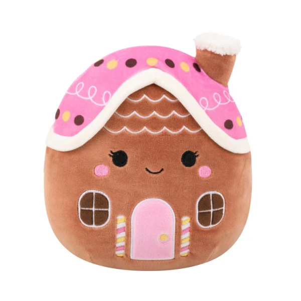 SQUISHMALLOWS-XMAS ΛΟΥΤΡΙΝΑ 19εκ. W3B - MINNA THE GINGERBREAD HOUSE