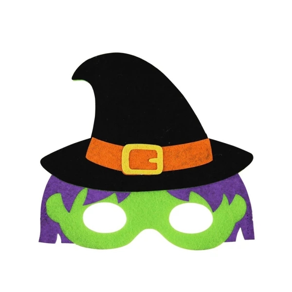HALLOWEEN FELT MASK - 2 DESIGNS