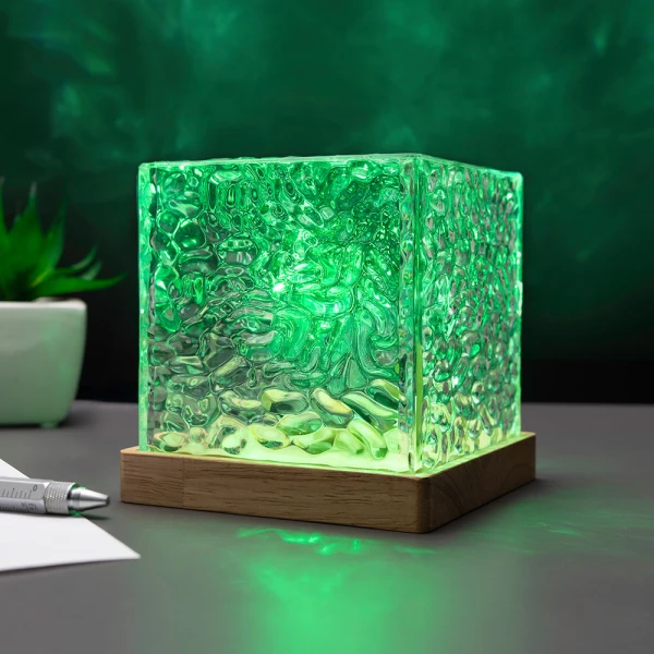 THE SOURCE NORTHERN LIGHT PROJECTOR CUBE LAMP