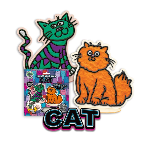 SPLAT PLANET MESS-FREE ΣΕΤ ΖΩΓΡΑΦΙΚΗΣ ΜΕ ΠΗΛΟ CATS