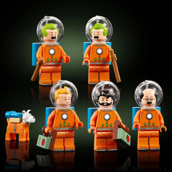 LEGO® IDEAS ΣΕΛΗΝΙΑΚΟΣ ΠΥΡΑΥΛΟΣ TINTIN®