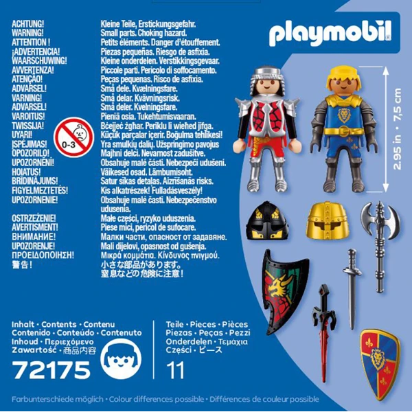 PLAYMOBIL DUO PACK ΙΠΠΟΤΕΣ ΣΕ ΜΟΝΟΜΑΧΙΑ