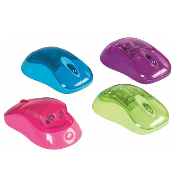 FUN ΞΥΣΤΡΑ ΔΙΠΛΗ ΜΕΤΑΛΛΙΚΗ MOUSE 8.6X4.7 εκ. - 4 ΧΡΩΜΑΤΑ