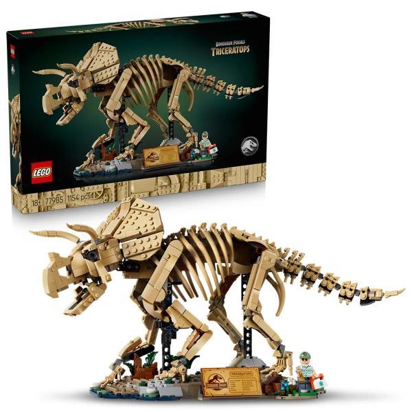 LEGO® JURASSIC WORLD DINOSAUR FOSSILS TRICERATOPS
