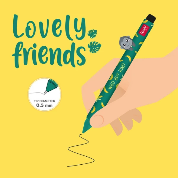 LEGAMI GEL ΣΤΥΛΟ ΜΕ ΖΩΑΚΙ LOVELY FRIENDS GORILLA