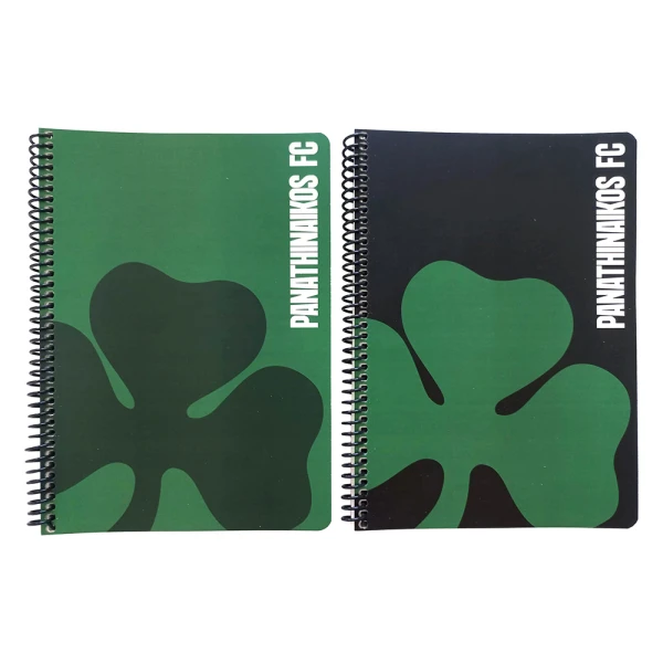 BACK ME UP SPIRAL NOTEBOOK 17x25 2 SUBJECTS 70 SHEETS PAO OFFICIAL - 2 DESIGNS