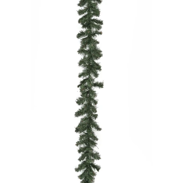 GREEN GARLAND 270 cm WITH 140 TIPS 10 cm PVC 100%