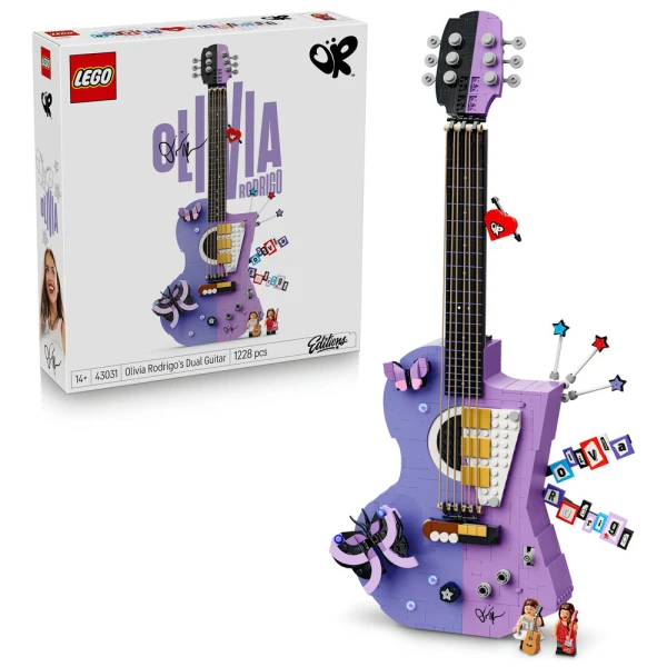 LEGO EDITIONS ΔΙΠΛΗ ΚΙΘΑΡΑ ΤΗΣ ΟΛΙΒΙΑ ΡΟΝΤΡΙΓΚΟ 
