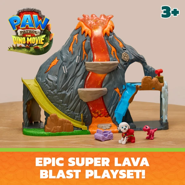 PAW PATROL DINO MOVIE ΣΕΤ ΠΑΙΧΝΙΔΟΥ ΗΦΑΙΣΤΕΙΟ SUPER LAVA BLAST