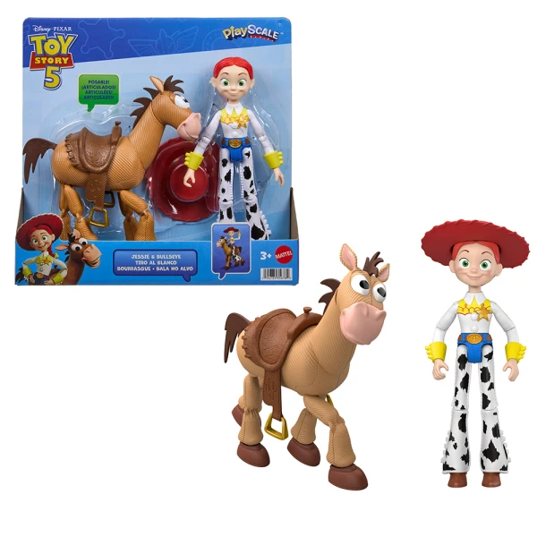 TOY STORY 5 ΣΕΤ JESSIE ΚΑΙ BULLSEYE