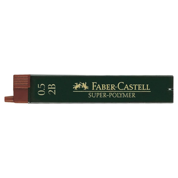 FABER-CASTELL ΠΕΡΙΕΚΤΗΣ 12 ΜΥΤΕΣ SUPER POLYMER 0.5mm 2B